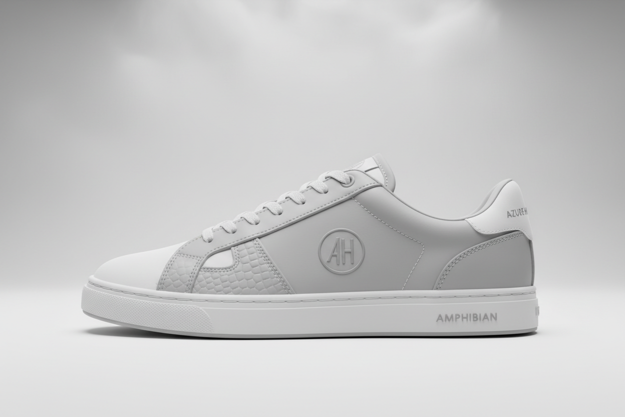 Azure Hue Amphibian - Casual Grey