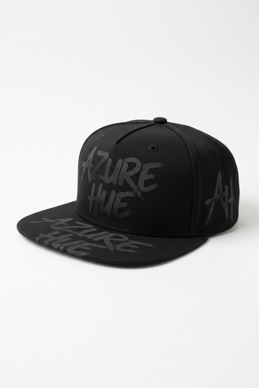 Azure Hue Hat - Black