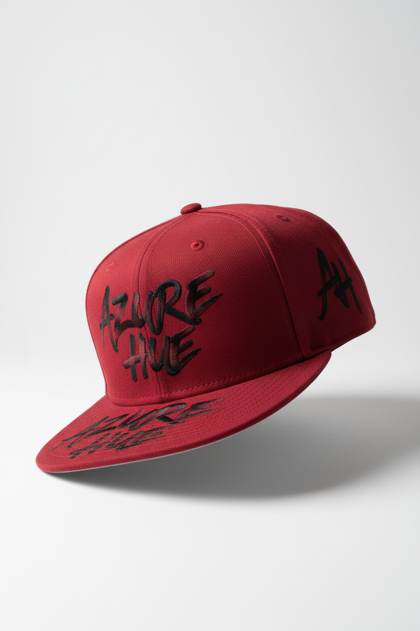 Azure Hue Hat - Red