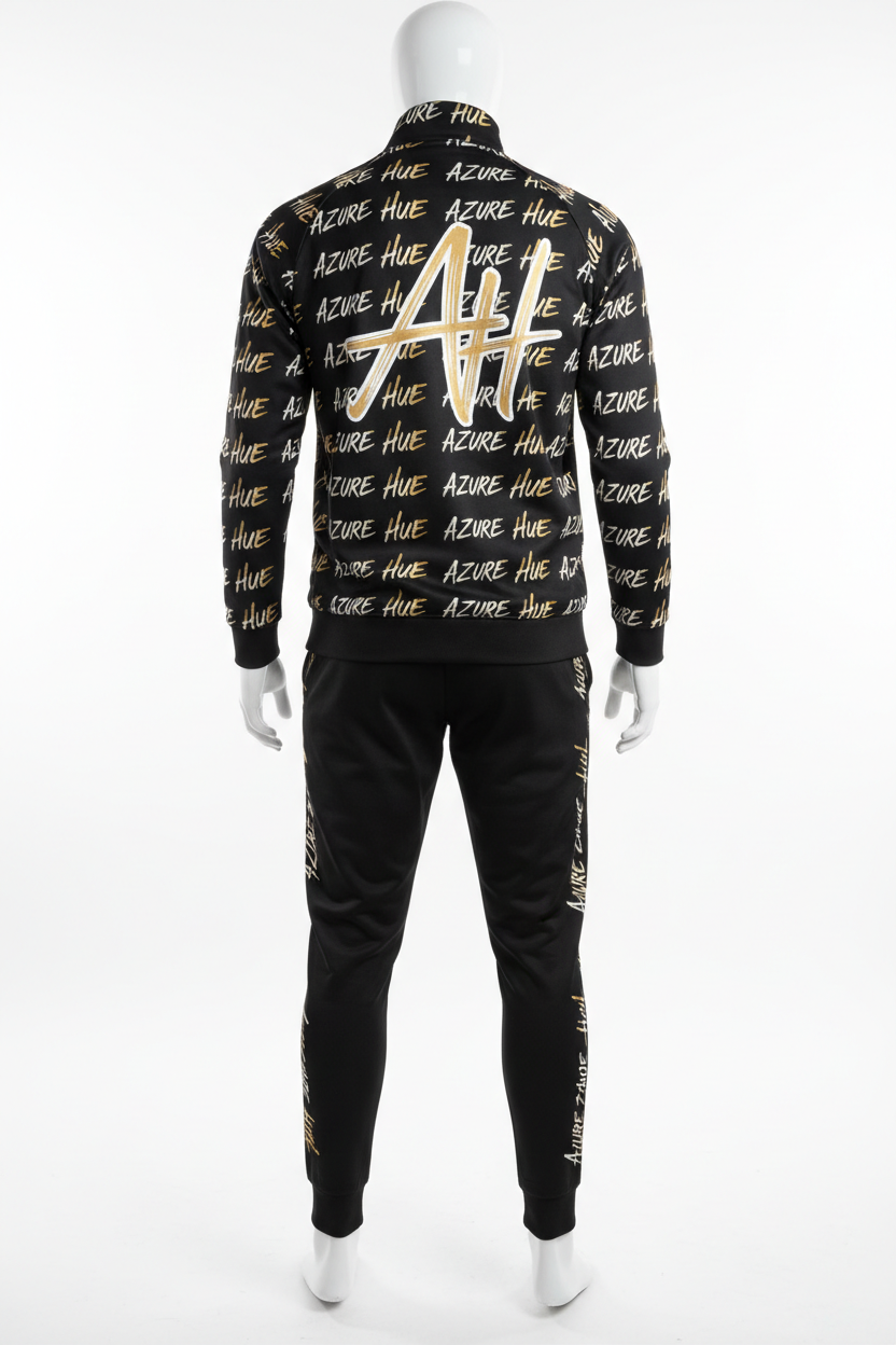 Azure Hue Tracksuit - Back View